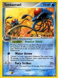 Tentacruel Prerelease (45) - Nintendo Promos (PR)