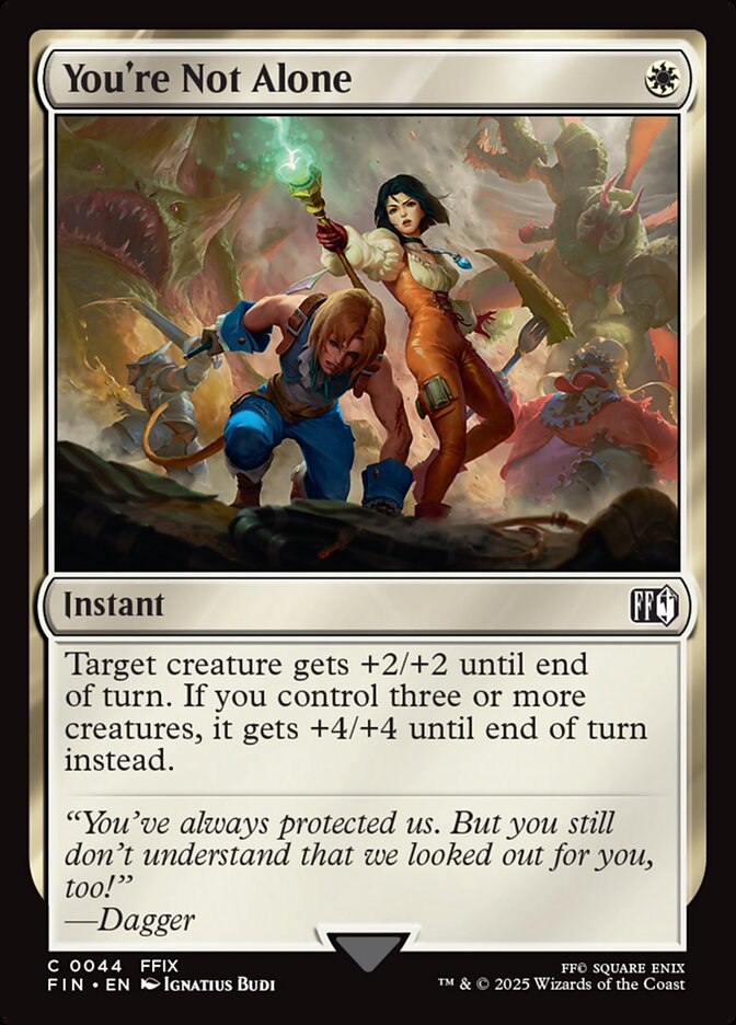 You're Not Alone (44) - Final Fantasy (FIN)