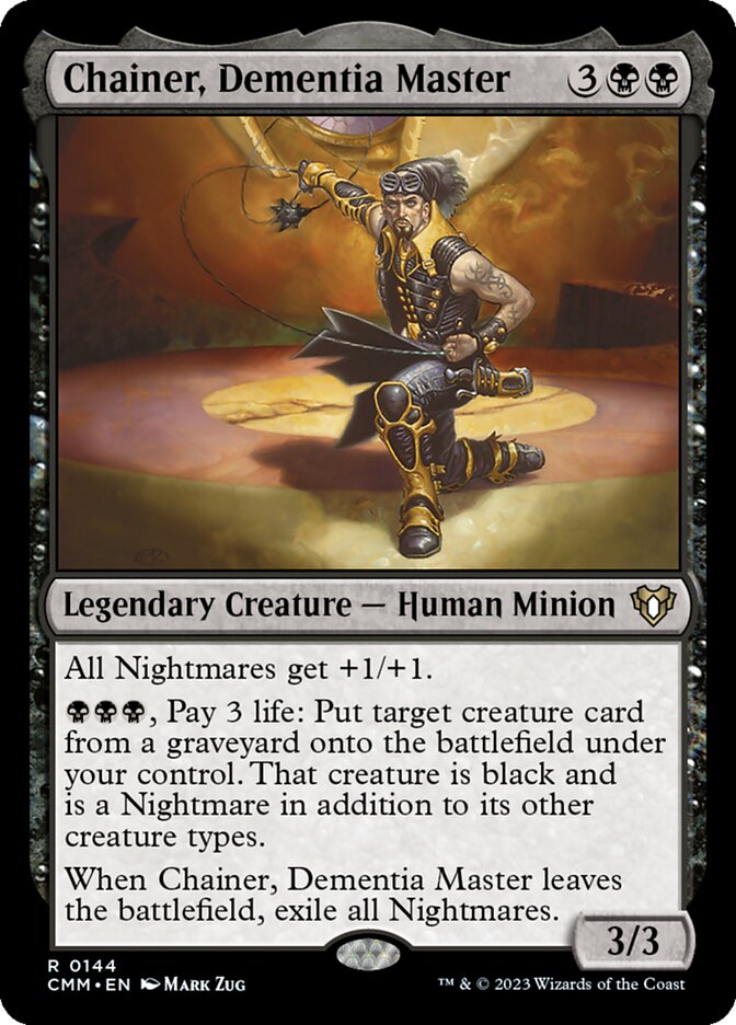 Chainer, Dementia Master (144) - Commander Masters (CMM)