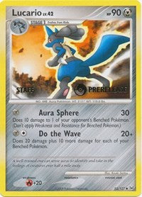 Lucario - 53/127 (Prerelease) (53) - Diamond and Pearl Promos (PR)