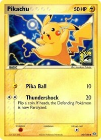 Pikachu - 60/106 (SDCC 2005) (60) - Miscellaneous Cards & Products (MCAP)