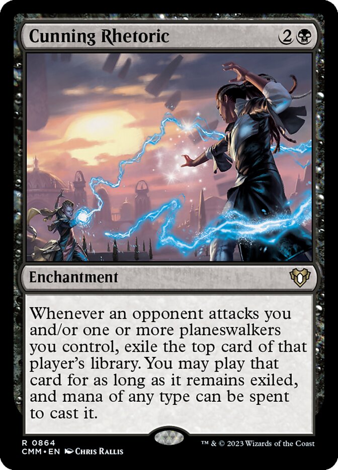 Cunning Rhetoric (864) - Commander Masters (CMM)
