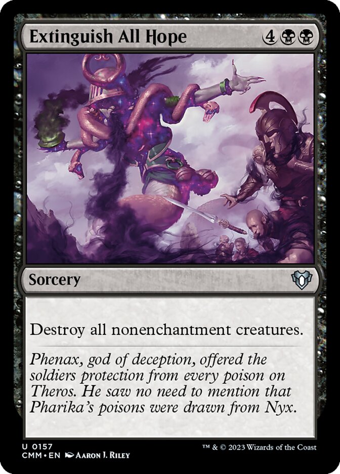 Extinguish All Hope (157) - Commander Masters (CMM)
