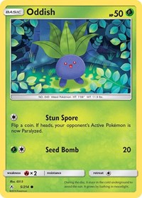 Oddish (5) (5) - SM - Unbroken Bonds (SM10)