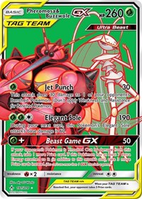 Pheromosa & Buzzwole GX (191) (Full Art) (191) - SM - Unbroken Bonds (SM10)