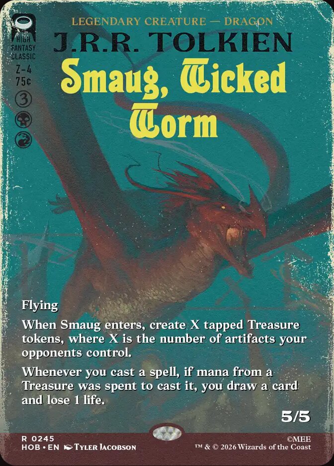 Smaug, Wicked Worm (245) - The Hobbit (HOB)