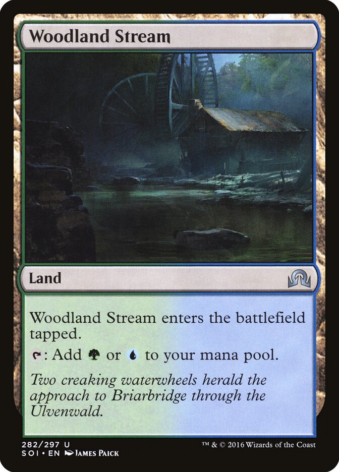 Woodland Stream (282) - Shadows over Innistrad (SOI)