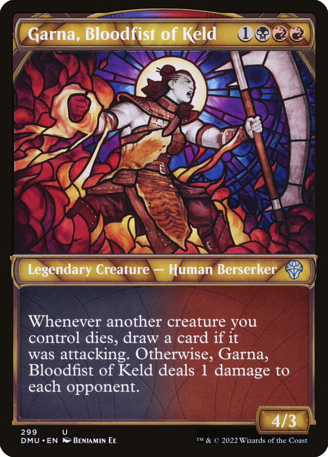Garna, Bloodfist of Keld (299) - Dominaria United (DMU)