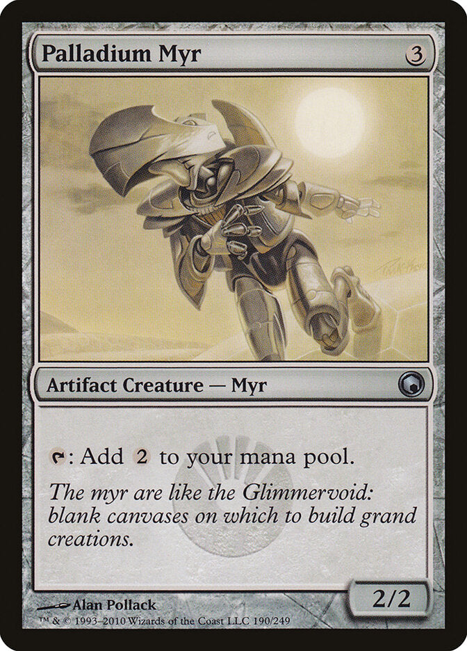 Palladium Myr (190) - Scars of Mirrodin (SOM)