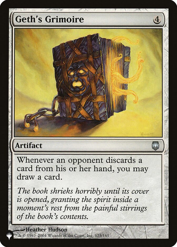 Geth's Grimoire (DST-123) - The List (PLST)