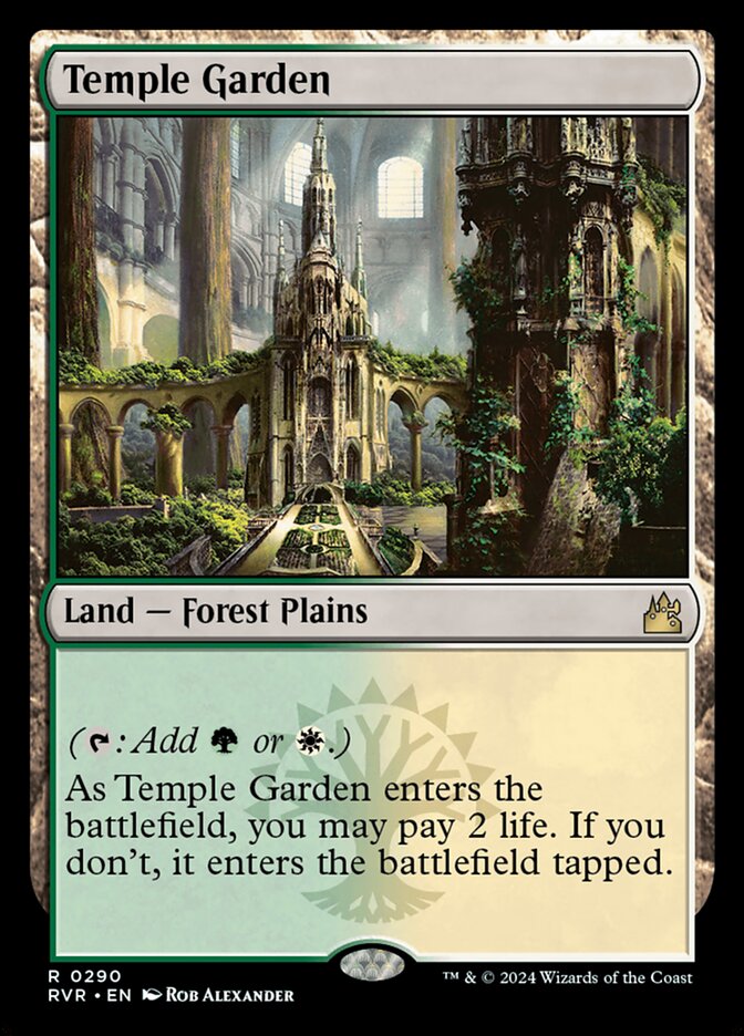 Temple Garden (290) - Ravnica Remastered (RVR)