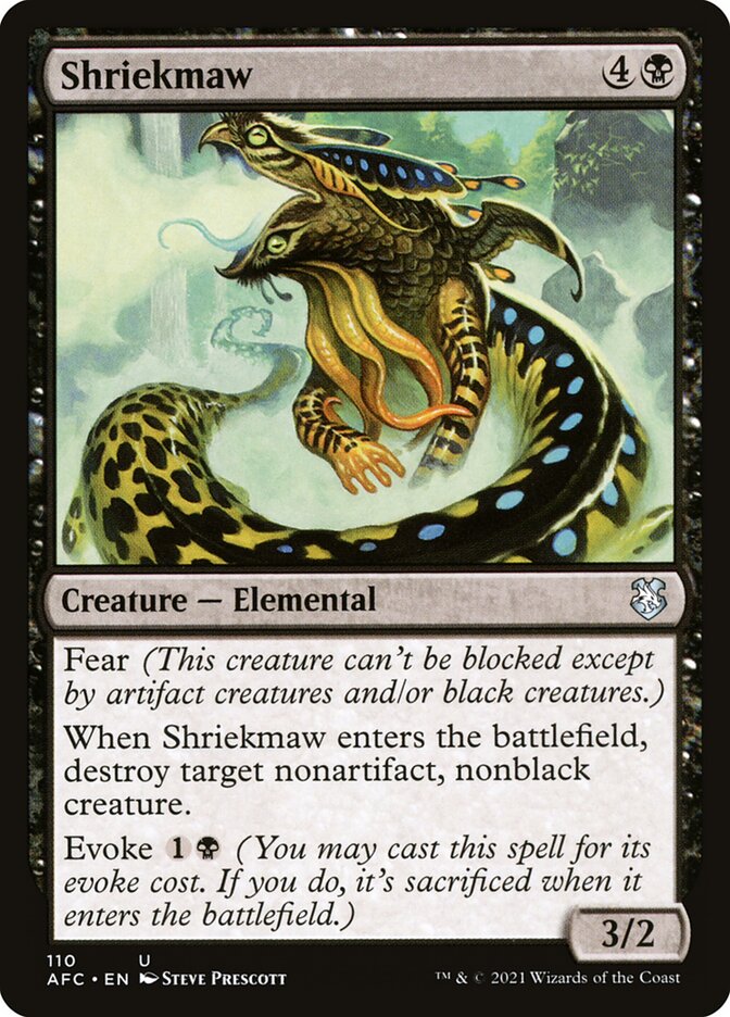 Shriekmaw (110) - Forgotten Realms Commander (AFC)