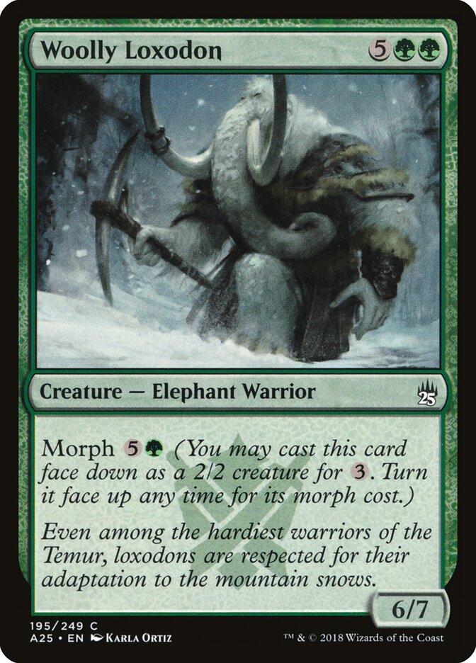 Woolly Loxodon (195) - Masters 25 (A25)