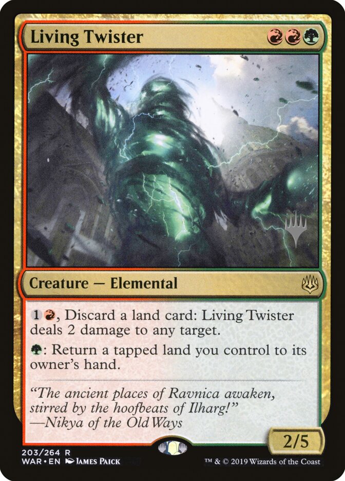Living Twister (203p) - War of the Spark Promos (PWAR)