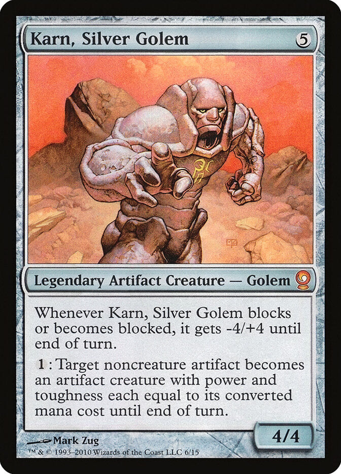 Karn, Silver Golem (6) - From the Vault: Relics (V10)