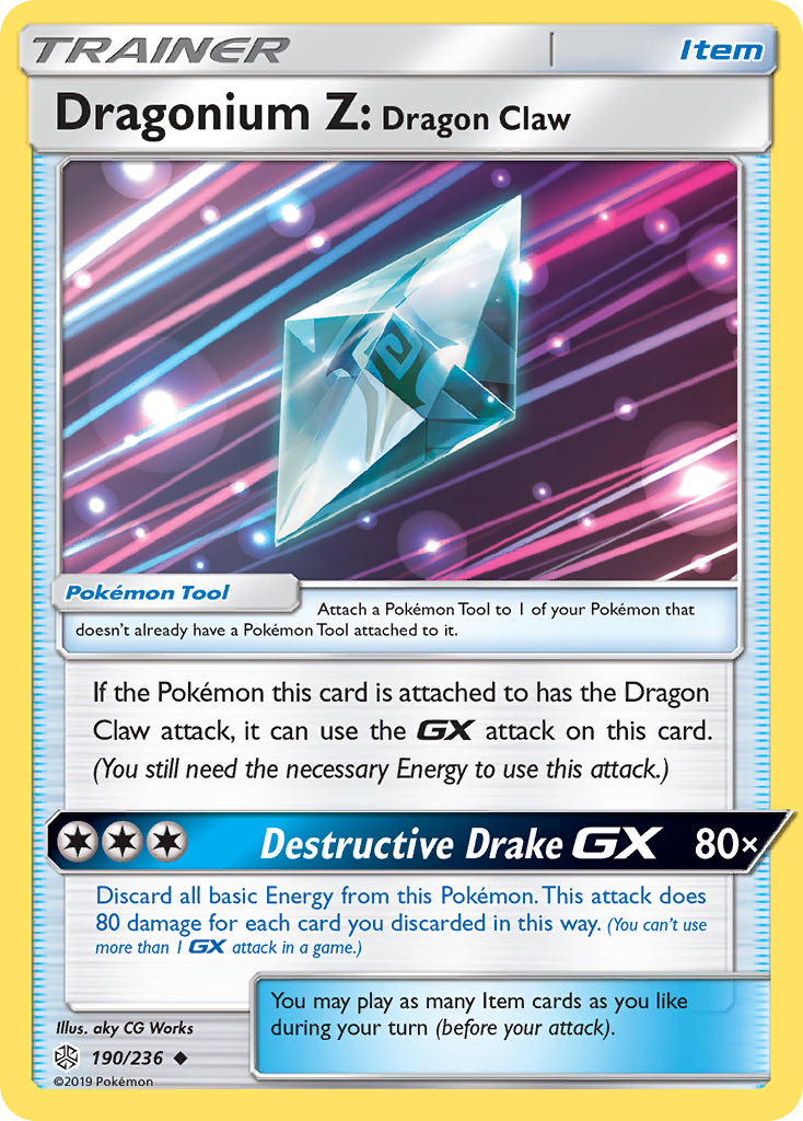 Dragonium Z: Dragon Claw (190/236) - Cosmic Eclipse (CEC)