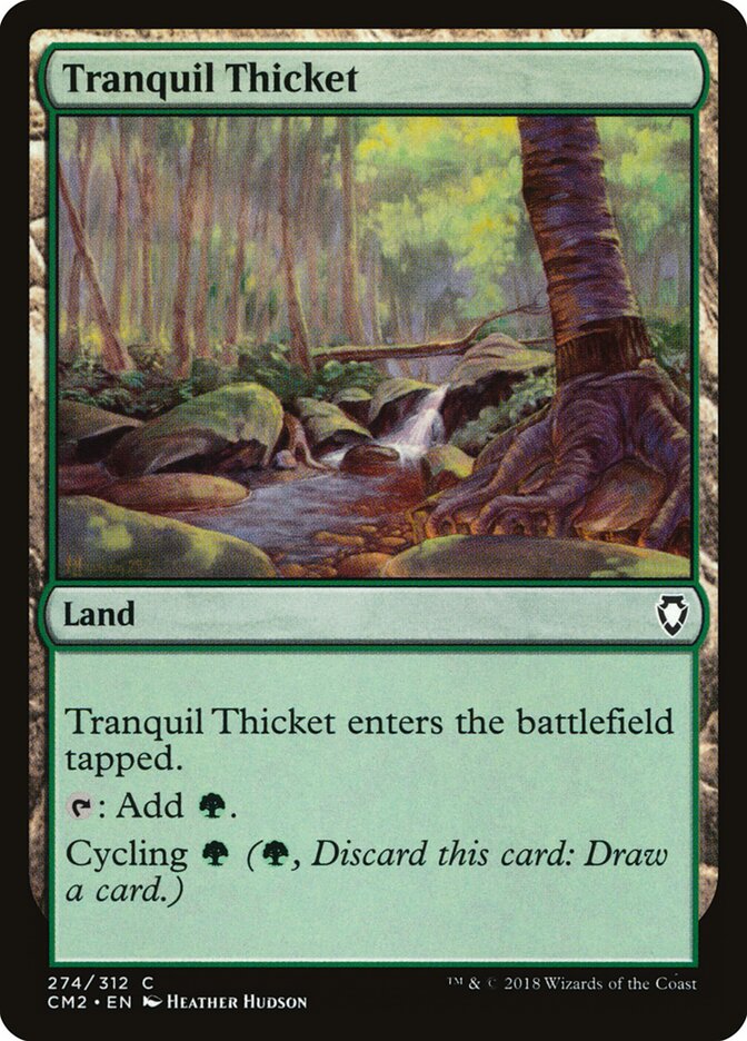 Tranquil Thicket (274) - Commander Anthology Volume II (CM2)