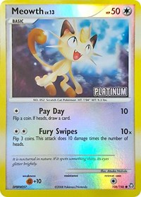 Meowth - 106/146 (106) - Burger King Promos (BKP)