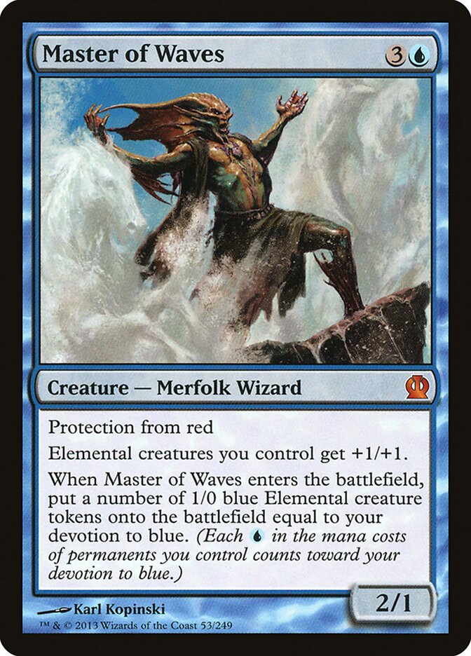 Master of Waves (53) - Theros (THS)