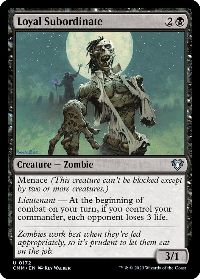 Loyal Subordinate (172) - Commander Masters (CMM)