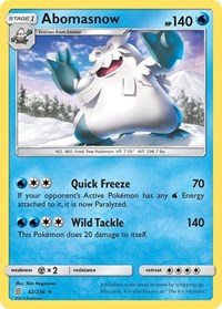 Abomasnow (42) - SM - Unified Minds (SM11)