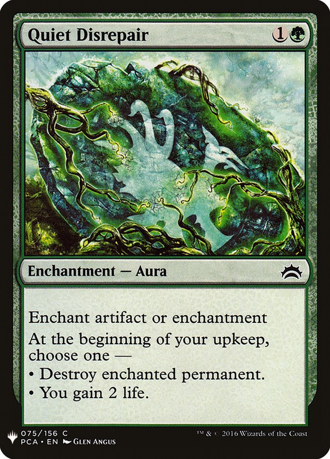 Quiet Disrepair - The List (PLST)