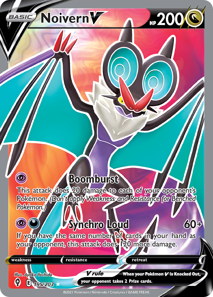 Noivern V (195/203) - Evolving Skies (EVS)