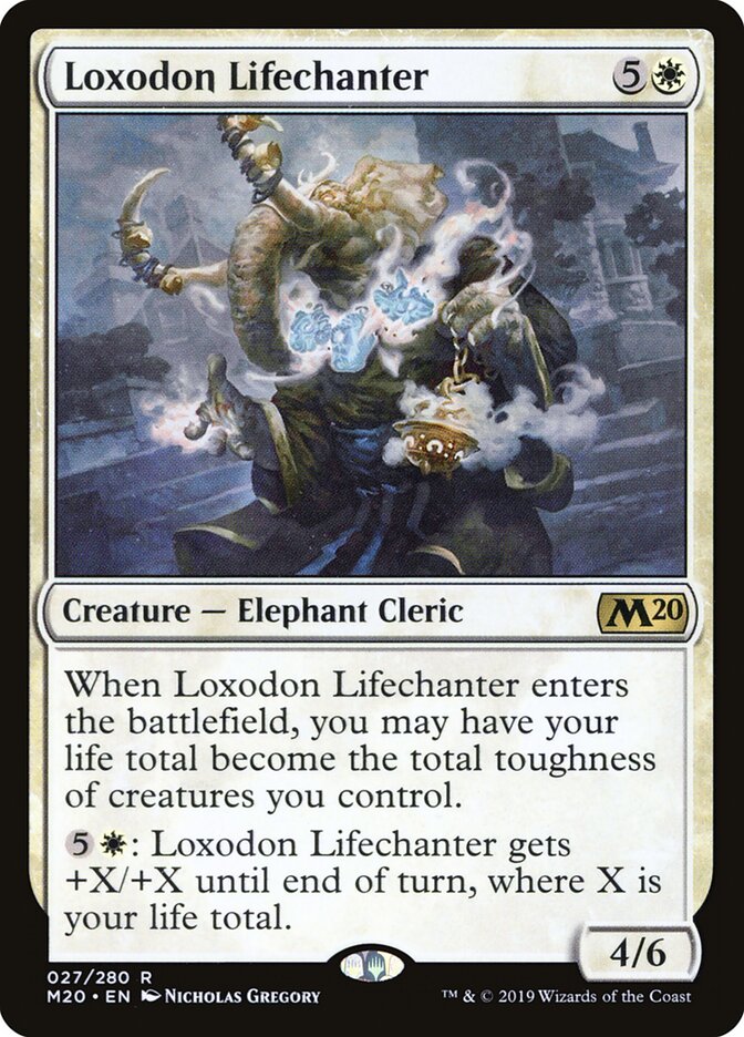 Loxodon Lifechanter (27) - Core Set 2020 (M20)