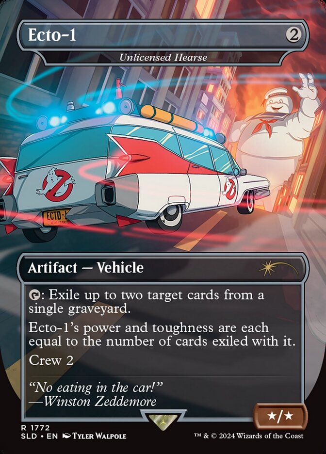 Ecto-1 - Unlicensed Hearse (1772) - Secret Lair Drop (SLD)