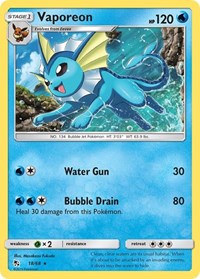 Vaporeon (18) - Hidden Fates (HIF)