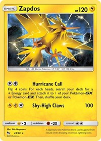 Zapdos (24) - Hidden Fates (HIF)