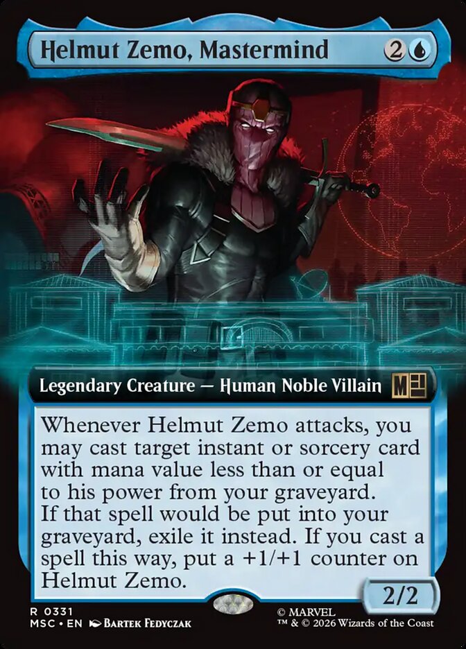 Helmut Zemo, Mastermind (331) - Marvel Super Heroes Commander (MSC)