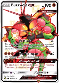 Buzzwole GX (SV68) - Hidden Fates: Shiny Vault (HIF:SV)