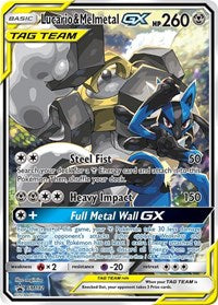 Lucario and Melmetal GX (SM192) - SM Promos (SMP)