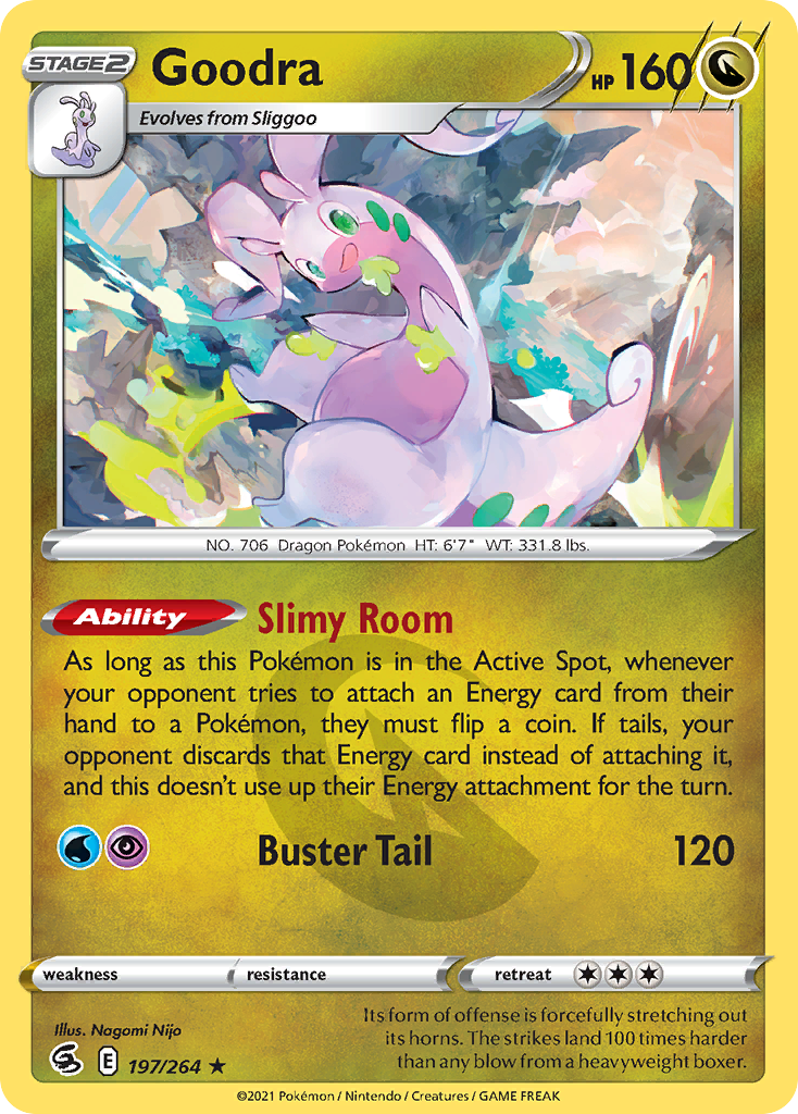 Goodra (197/264) - Fusion Strike (FST)