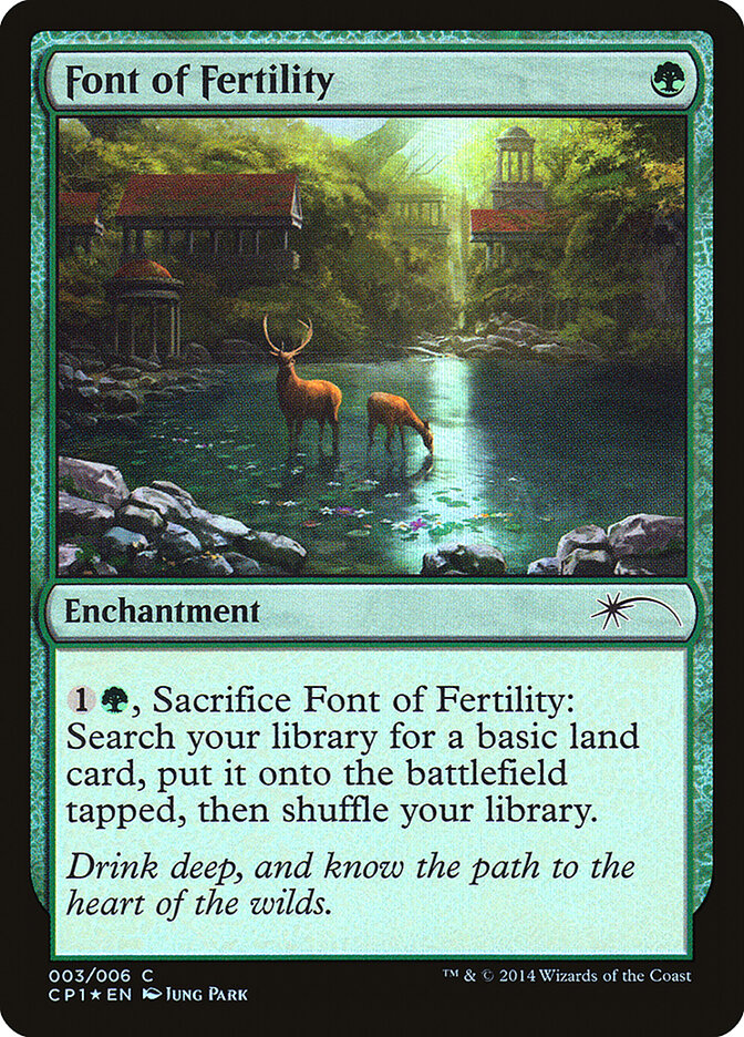 Font of Fertility (3) - Magic 2015 Clash Pack (CP1)