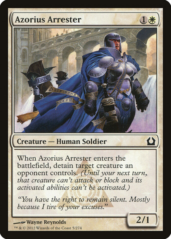 Azorius Arrester (5) - Return to Ravnica (RTR)
