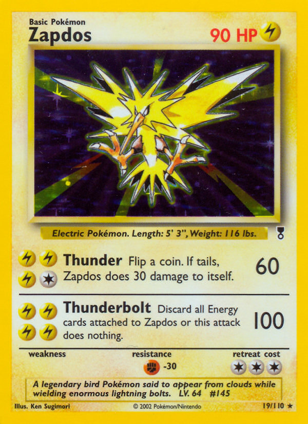 Zapdos (19/110) - Legendary Collection (LC)