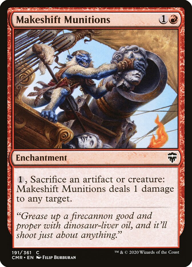 Makeshift Munitions (191) - Commander Legends (CMR)