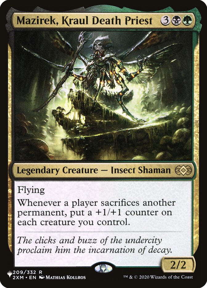 Mazirek, Kraul Death Priest (2XM-209) - The List (PLST)
