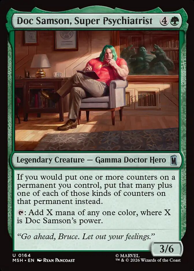 Doc Samson, Super Psychiatrist (164) - Marvel Super Heroes (MSH)