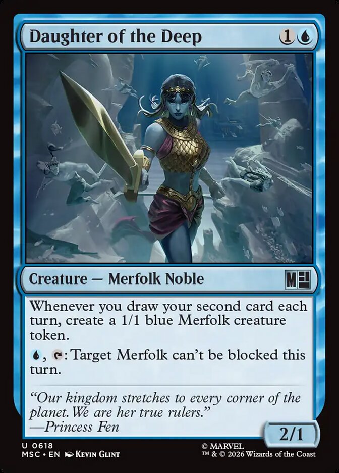 Daughter of the Deep (618) - Marvel Super Heroes Commander (MSC)