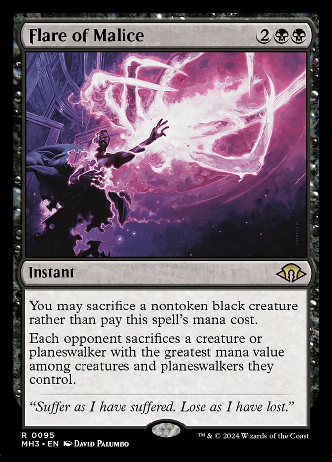 Flare of Malice (95) - Modern Horizons 3 (MH3)