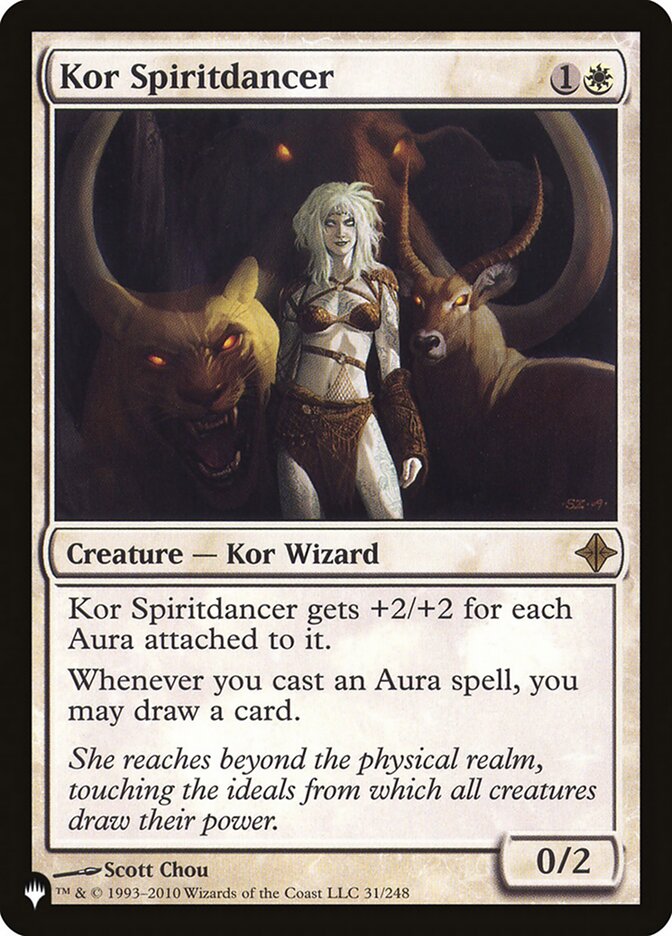 Kor Spiritdancer (ROE-31) - The List (PLST)