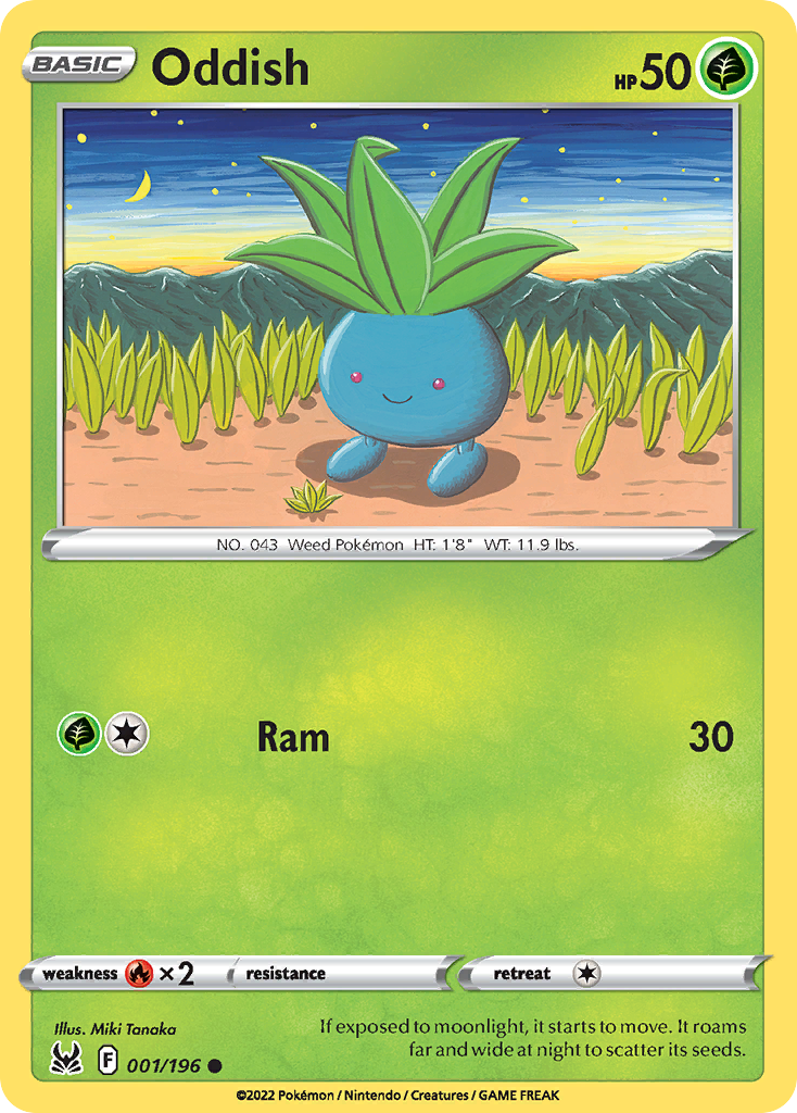 Oddish (1/196) - Lost Origin (LOR)