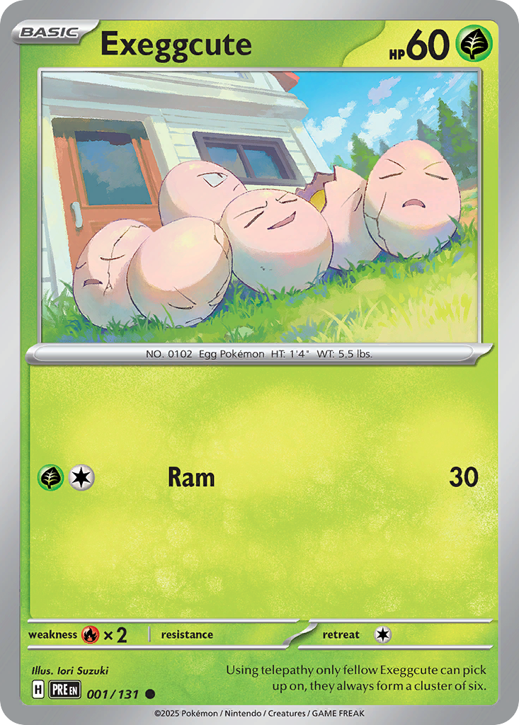 Exeggcute (1/131) - Prismatic Evolutions (PRE)