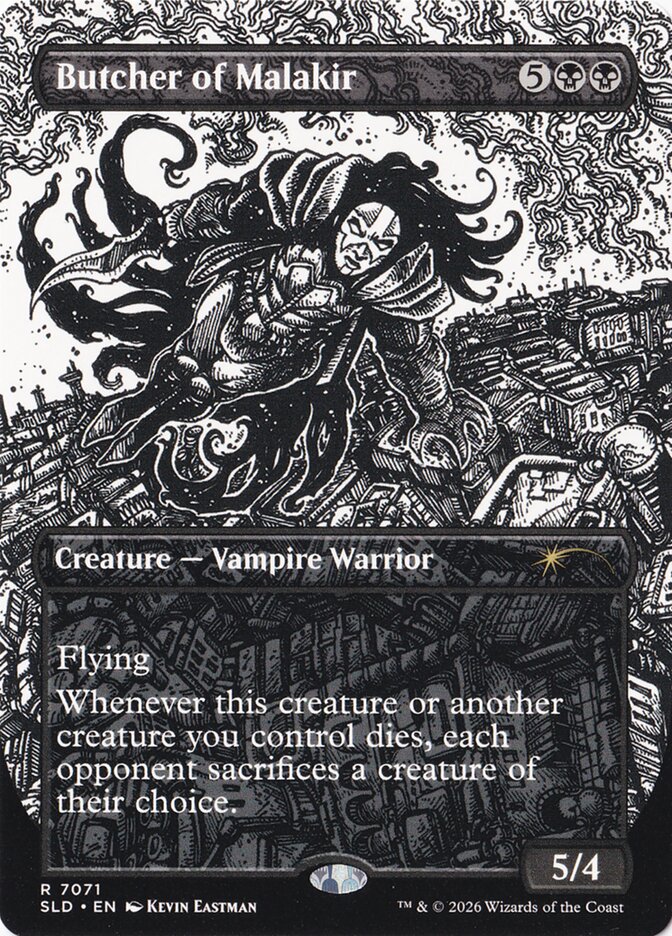 Butcher of Malakir (7071) - Secret Lair Drop (SLD)