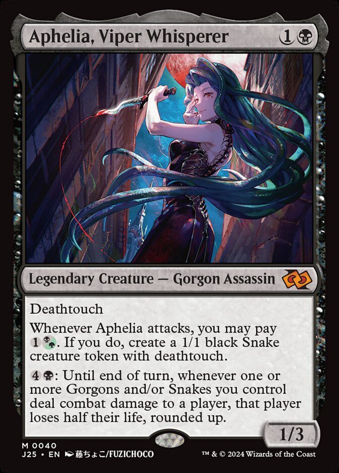 Aphelia, Viper Whisperer (40) - Foundations Jumpstart (J25)