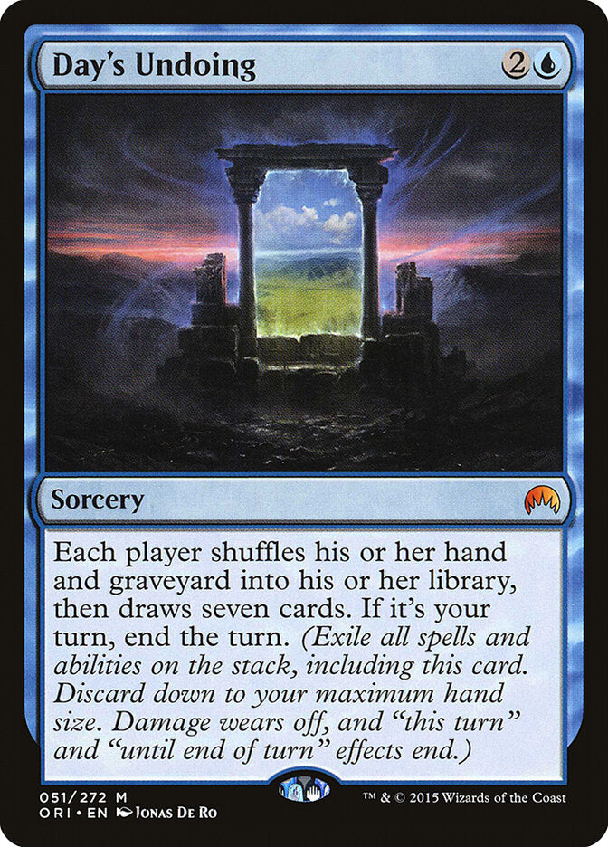 Day's Undoing (51) - Magic Origins (ORI)