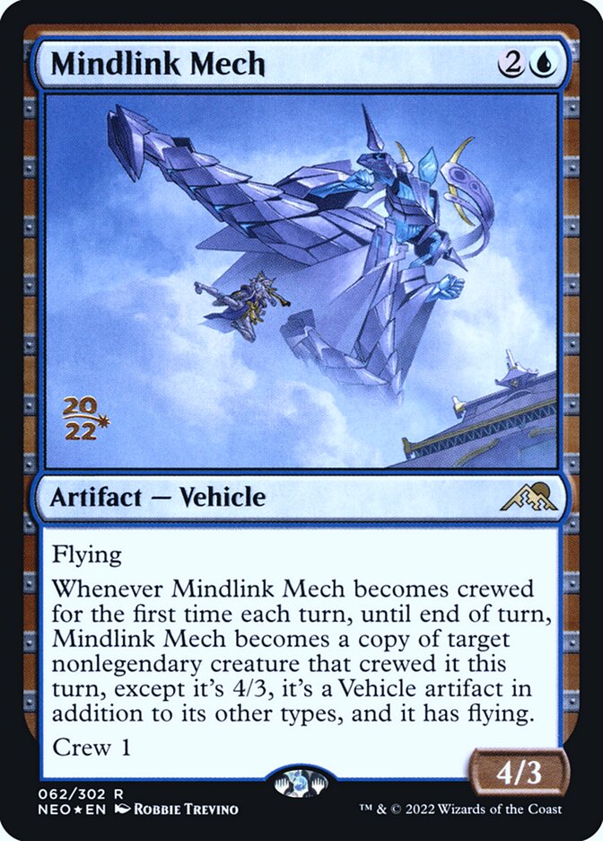 Mindlink Mech (62s) - Kamigawa: Neon Dynasty Promos (PNEO)